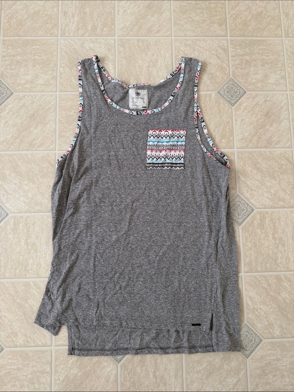 On the Byas Patterned Tank